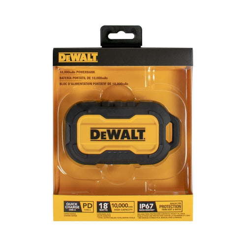 Dewalt Micro USB PowerBank 18 Watts 10000 MAh