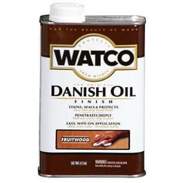 Danish Oil Wood Finish, Fruitwood, 1-Pt.