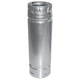 Pellet Vent Pipe, Twist Lock, 4 x 36-In.