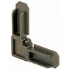 Window Frame Corner, Plastic Square Cut, Bronze, 3/4 x 7/16-In., 100-Pk.