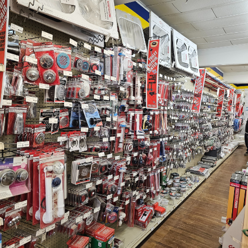 Randall Lumber & Hardware hardware aisle