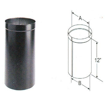 DuraVent 6DBK-ADOR Oval-To-Round Adapter