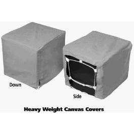 Canvas Evaporative Cooler Cover, Down Discharge, 40 x 40 x 46-In.