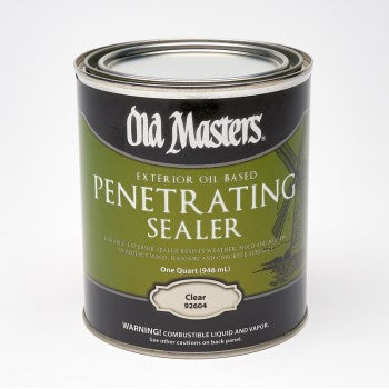 Old Masters 92604 Penetrating Sealer, Clear ~ Qt