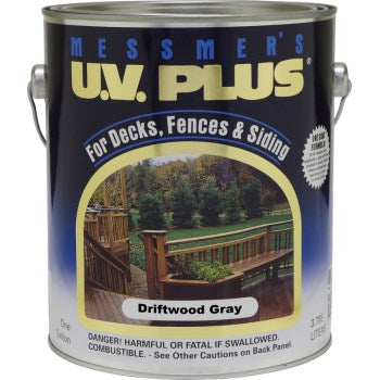 Messmer's CMS-605-1 UV Plus Stain, Driftwood Gray ~ Gal