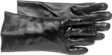GLOVES PVC 12 BLACK