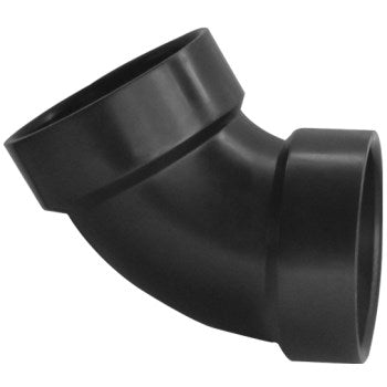 Lesso America Inc LN319-015 1-1/2 ABS 60 Degree Hub x Hub Elbow
