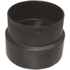 Charlotte Pipe 4 In. x 4 In. Sewer Hub x Sch 40 Hub Sewer Pipe Adapter ABS Coupling