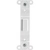 Leviton White Blank Toggle Wall Plate Insert