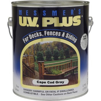 Messmer's CMS-606-1 Uv Plus Stain, Capr Cod Gray ~ Gal