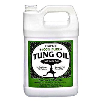 Hope's 128TO2 Tung Oil, 100% Pure ~ One Gallon