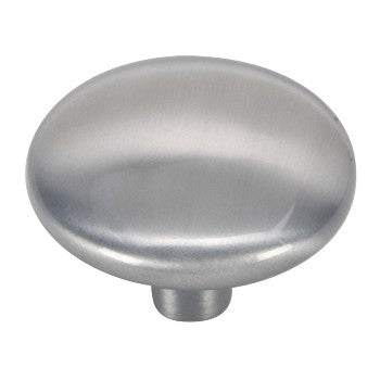 Hardware House 599597 Round Cabinet Knob, Satin Nickel 1 1/4 inch