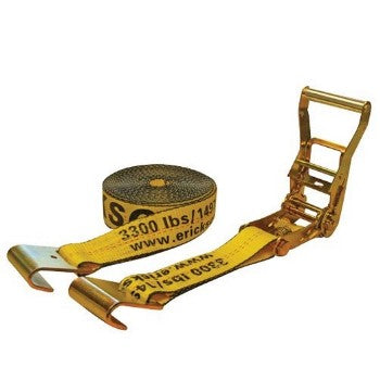 Erickson Mfg 58527 Flat Hook Ratchet Strap ~ 2