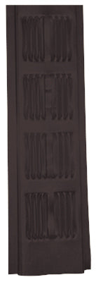 Air Vent Aluminum Continuous Soffit Vent, Brown, 8 Ft.