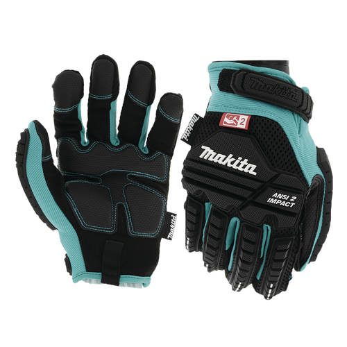 Makita Advanced ANSI 2 Impact‑Rated Demolition Gloves