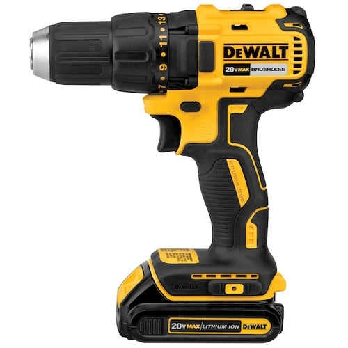 Dewalt 20V MAX* Brushless Cordless Compact Drill/Driver Kit