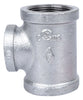 ProSource Pipe Tee Malleable Steel 40 Schedule 300 psi Pressure