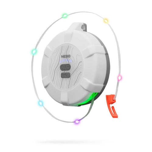 Nebo LUNA 400+ 2-in-1: Lantern + Color String Light