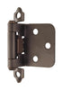 Amerock Variable Overlay Self Closing Face Mount Cabinet Hinge