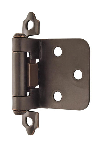 Amerock Variable Overlay Self Closing Face Mount Cabinet Hinge