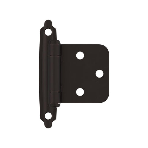 Amerock Variable Overlay Self Closing Face Mount Cabinet Hinge