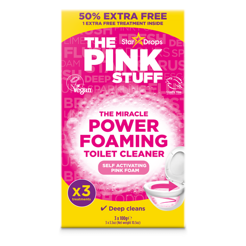 The Pink Stuff Miracle Foaming Toilet Cleaner