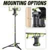 PowerSmith Voyager Jobsite Lantern With 3-Way Power Battery Included