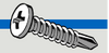 Midwest Fastener 	Phillips Pan Self-Drilling Screws Stainless Steel