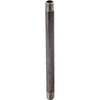 World Wide Sourcing Black Schedule 40 Pipe Nipple
