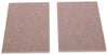 ProSource Furniture Pad Felt Cloth Beige 4-1/2 x 6 in Dia, 4-1/2 in W, 3/16 in Thick Square