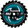 Makita 7‑1/4 24T Carbide‑Tipped Max Efficiency Circular Saw Blade Framing