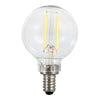 Sylvania TruWave G16.5 Lamp 4W Candelabra CL DIM 5000K 2PK