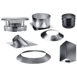 DuraPlus Chimney Kit, Through-Roof, 6-In.